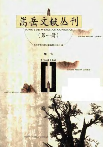 嵩岳文献丛刊（全4册）pdf下载